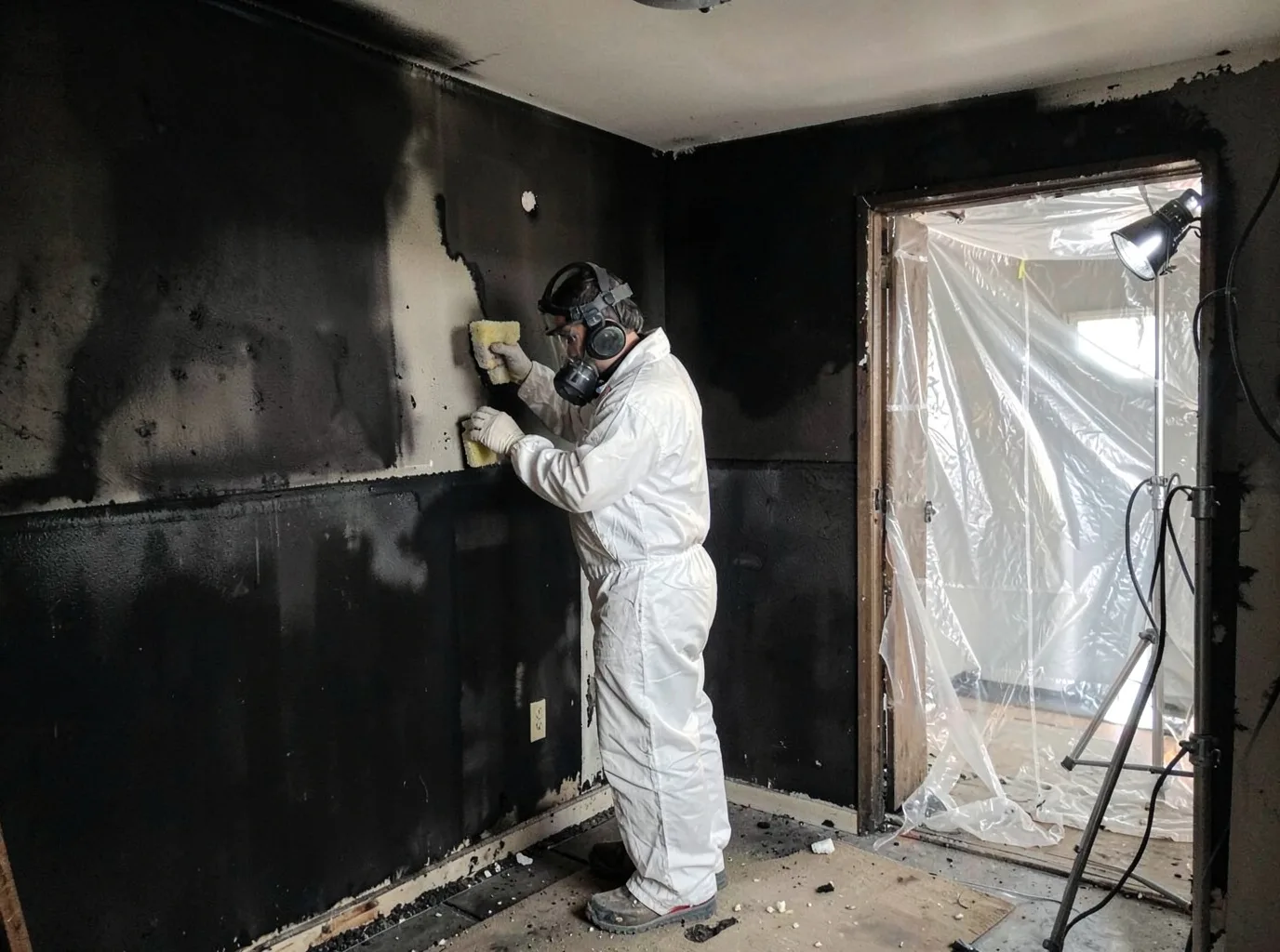 Fire Damage Restoration company in Shafer, MN